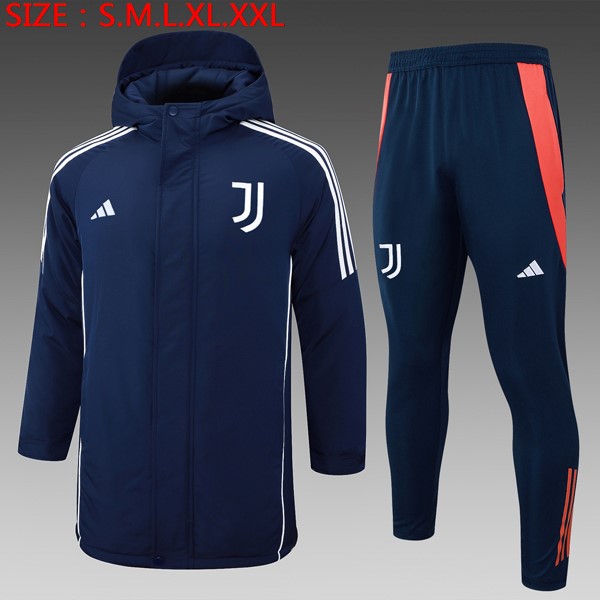Abrigo Juventus Conjunto Completo 2024-25 Azul
